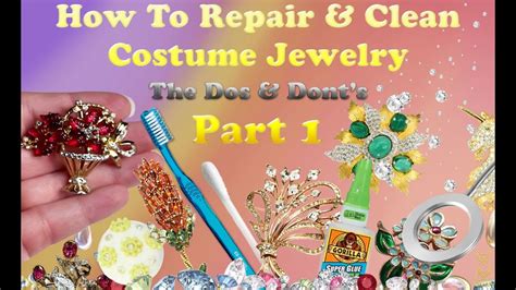 how to clean vintage chanel jewelry